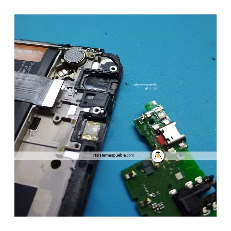 cambio jack entrada audífonos