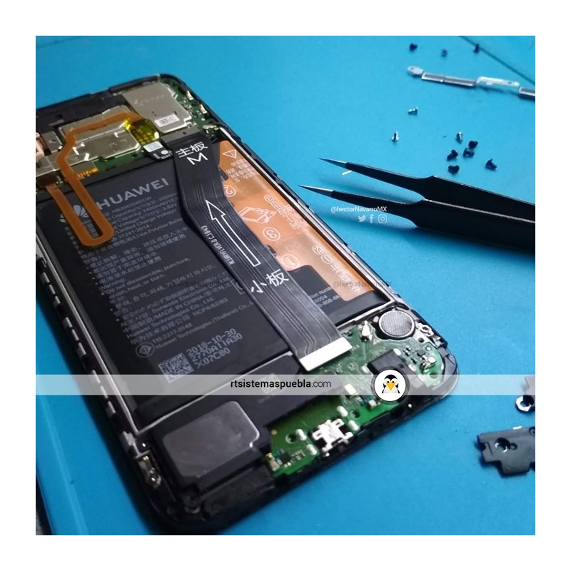 Cambio de lector de huella para celulares Puebla